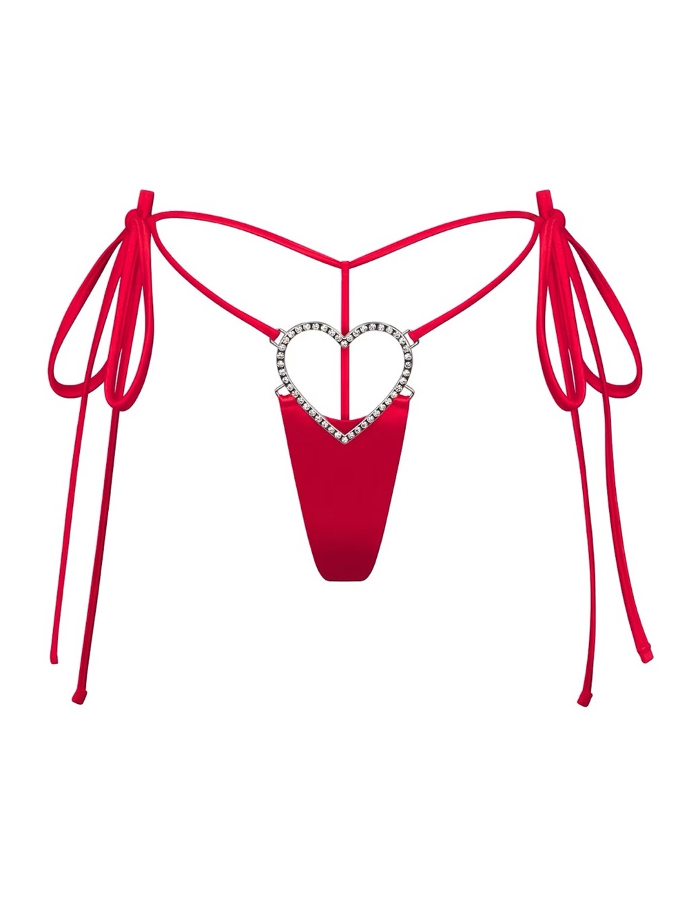 Skims novelty intimates heart charm string thong